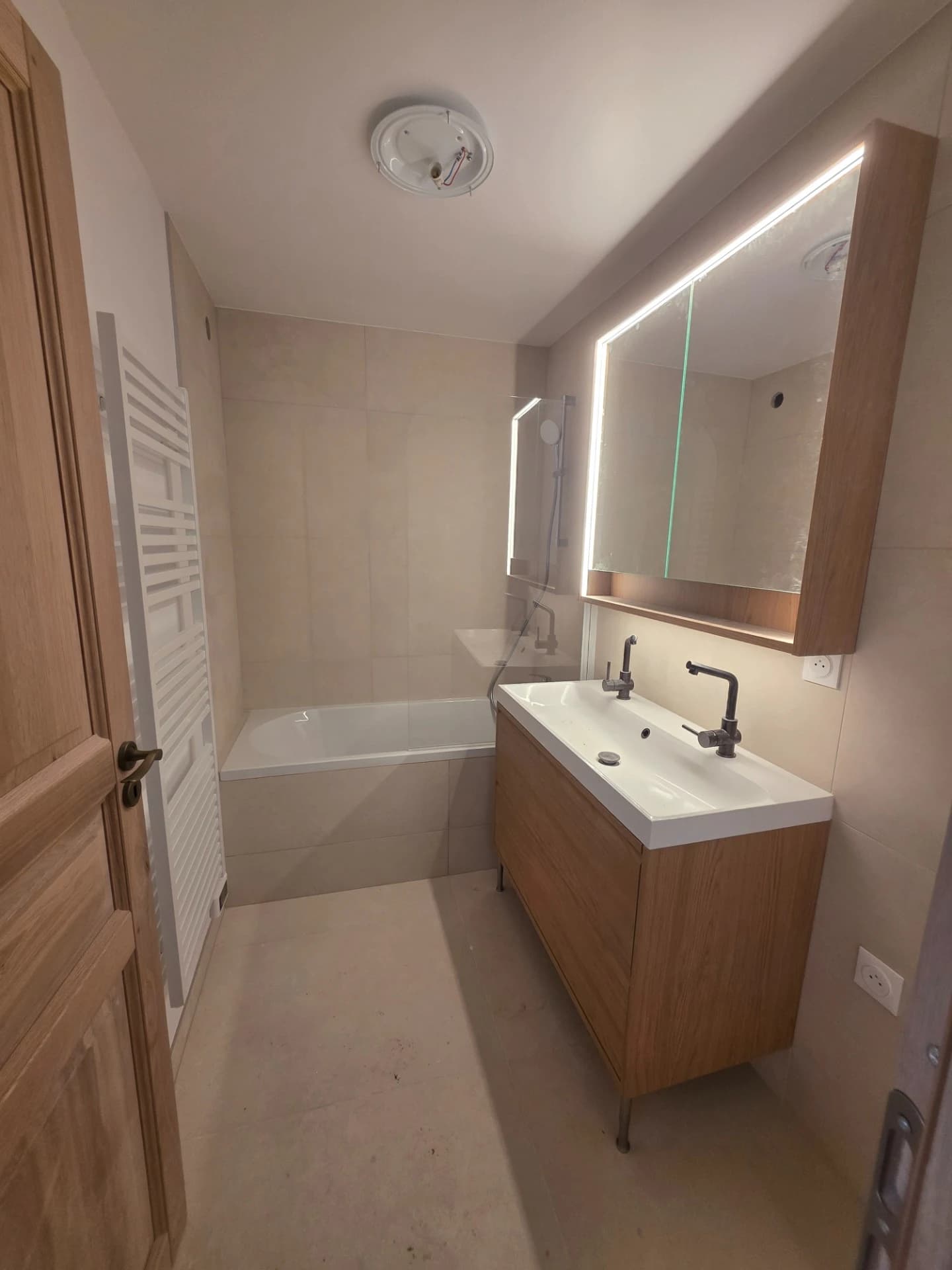 L'Appartement Mélèze de Méribel – vue du chantier 58