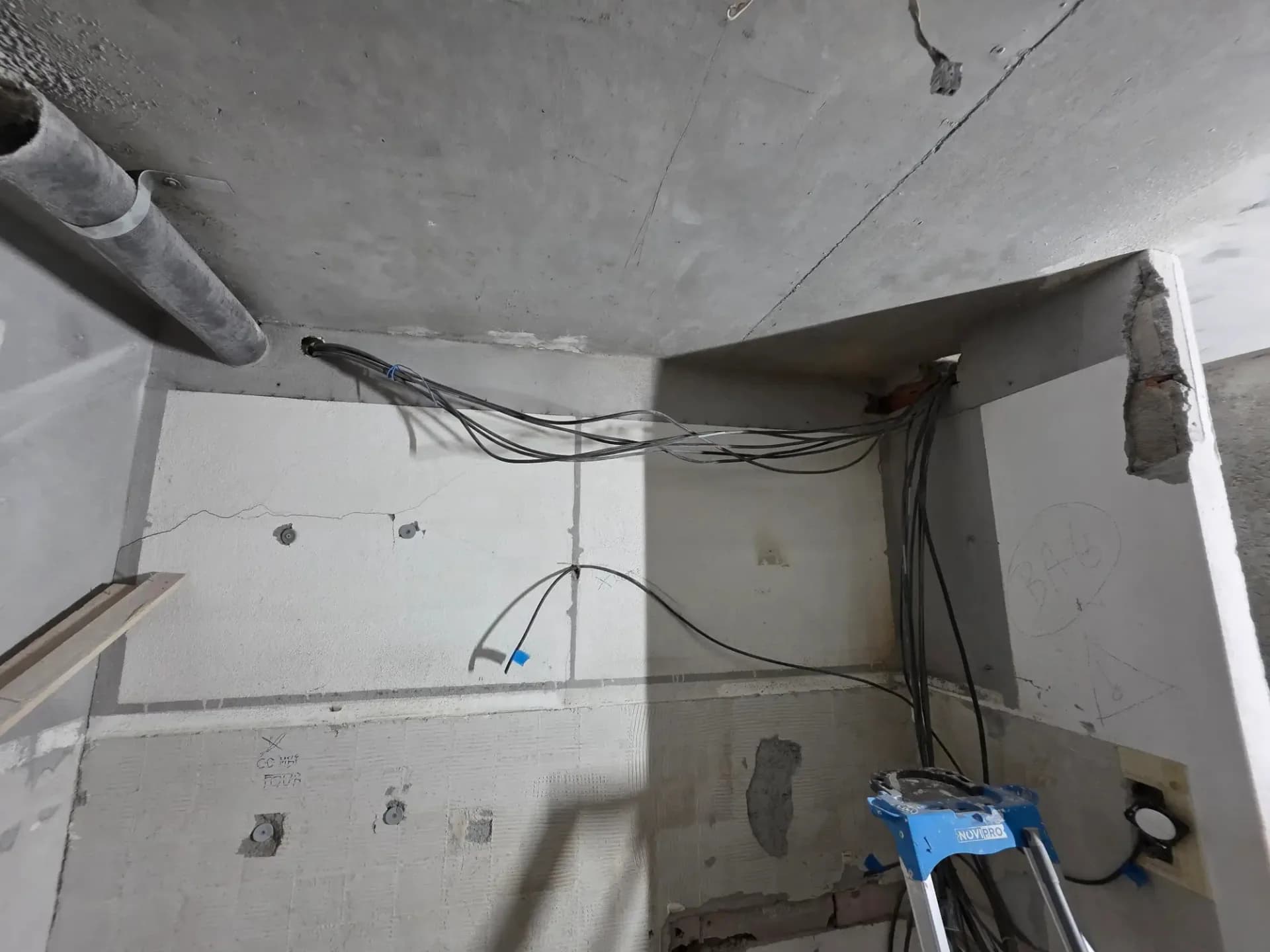 L'Appartement Mélèze de Méribel – vue du chantier 14