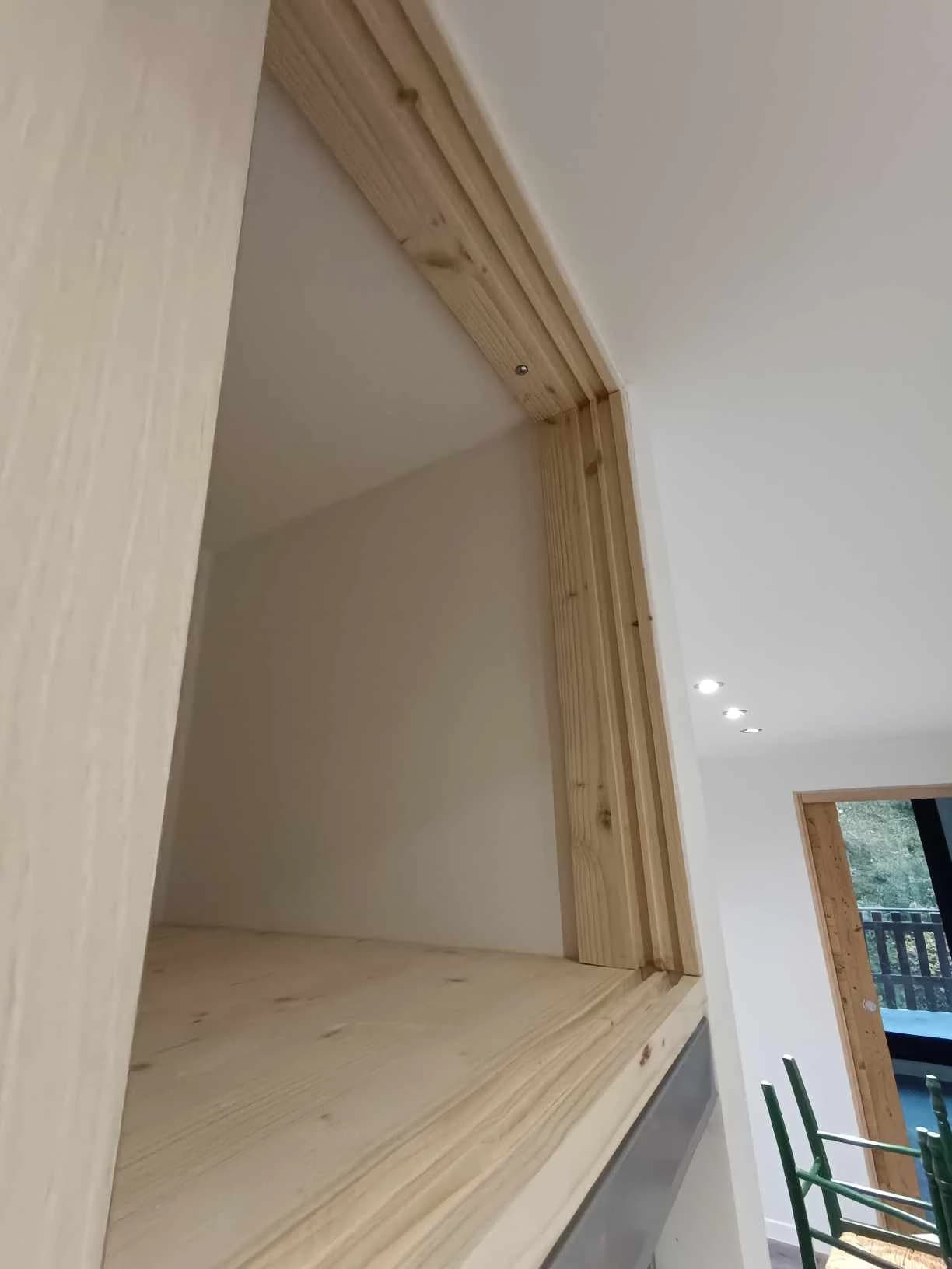 Rénovation d'appartement à St François Longchamp 73130 – vue du chantier 56