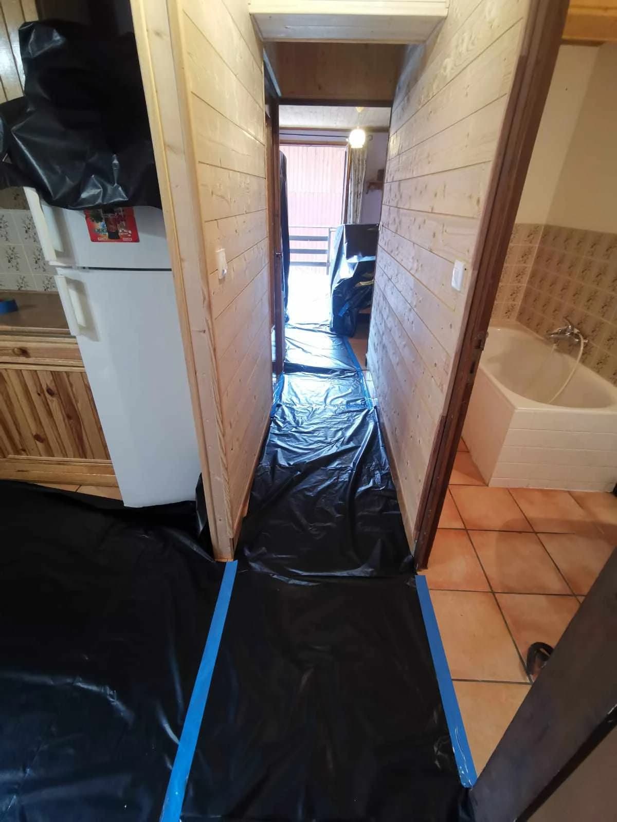 Rénovation salle de bain à Celliers – vue du chantier 6