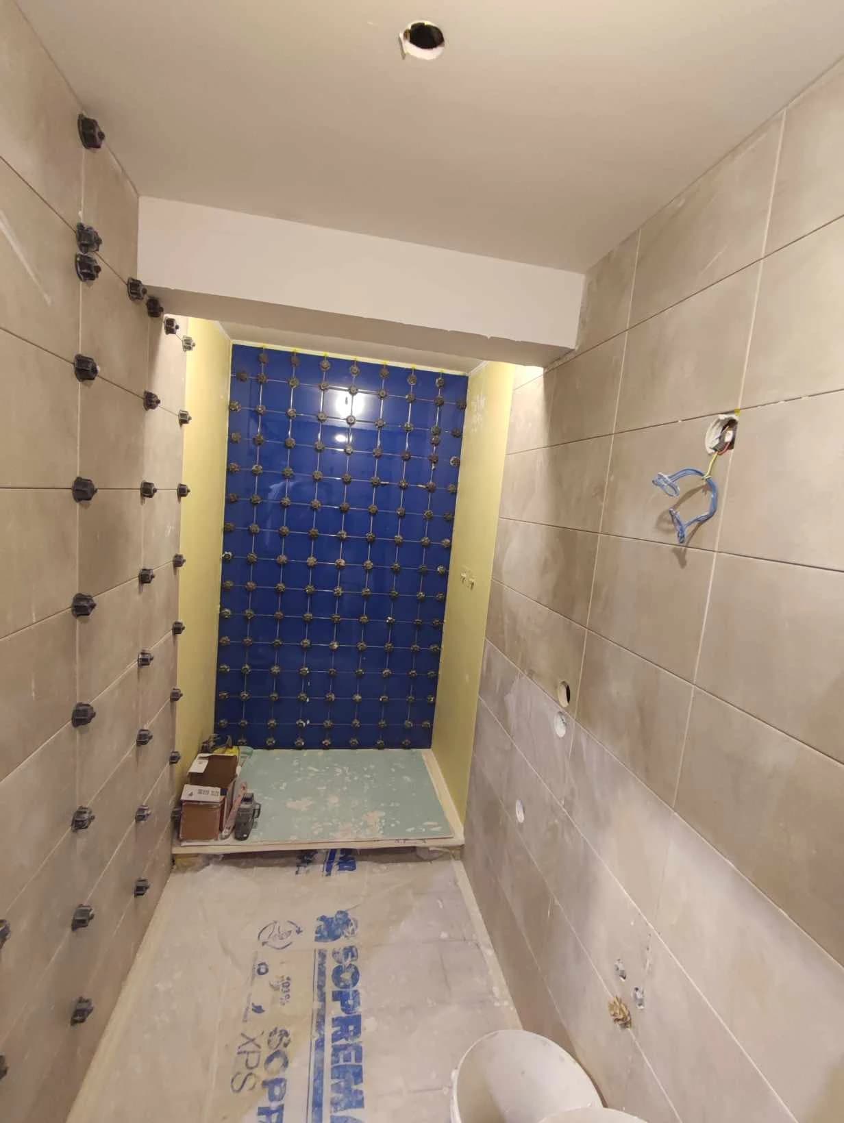 Rénovation salle de bain à Celliers – vue du chantier 23