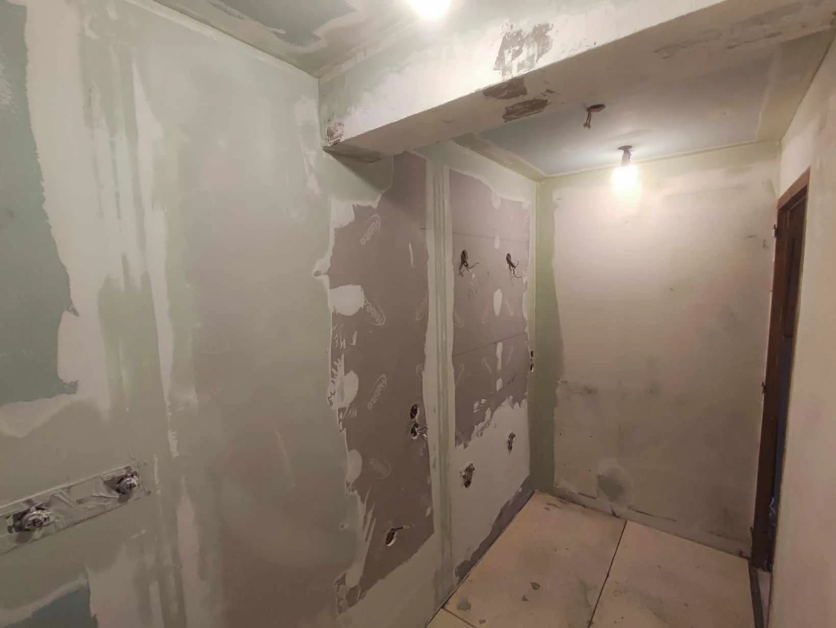 Rénovation salle de bain à Celliers – vue du chantier 15