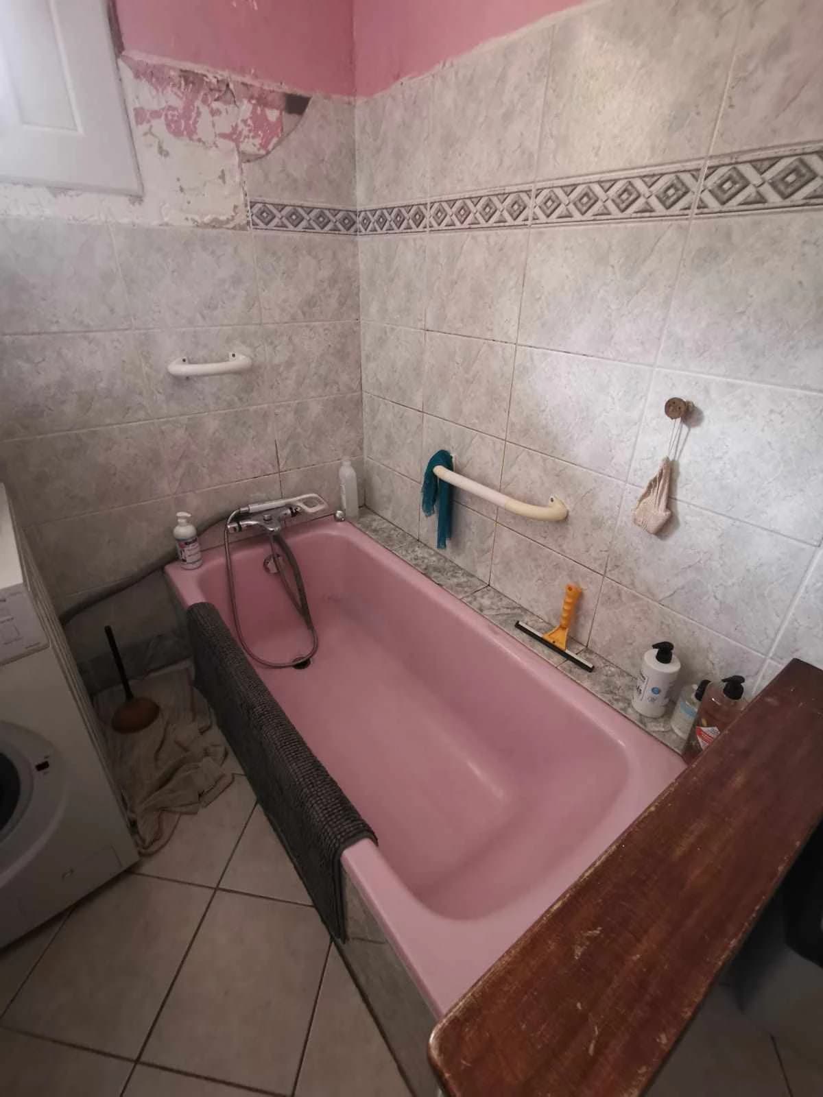 La baignoire vintage..