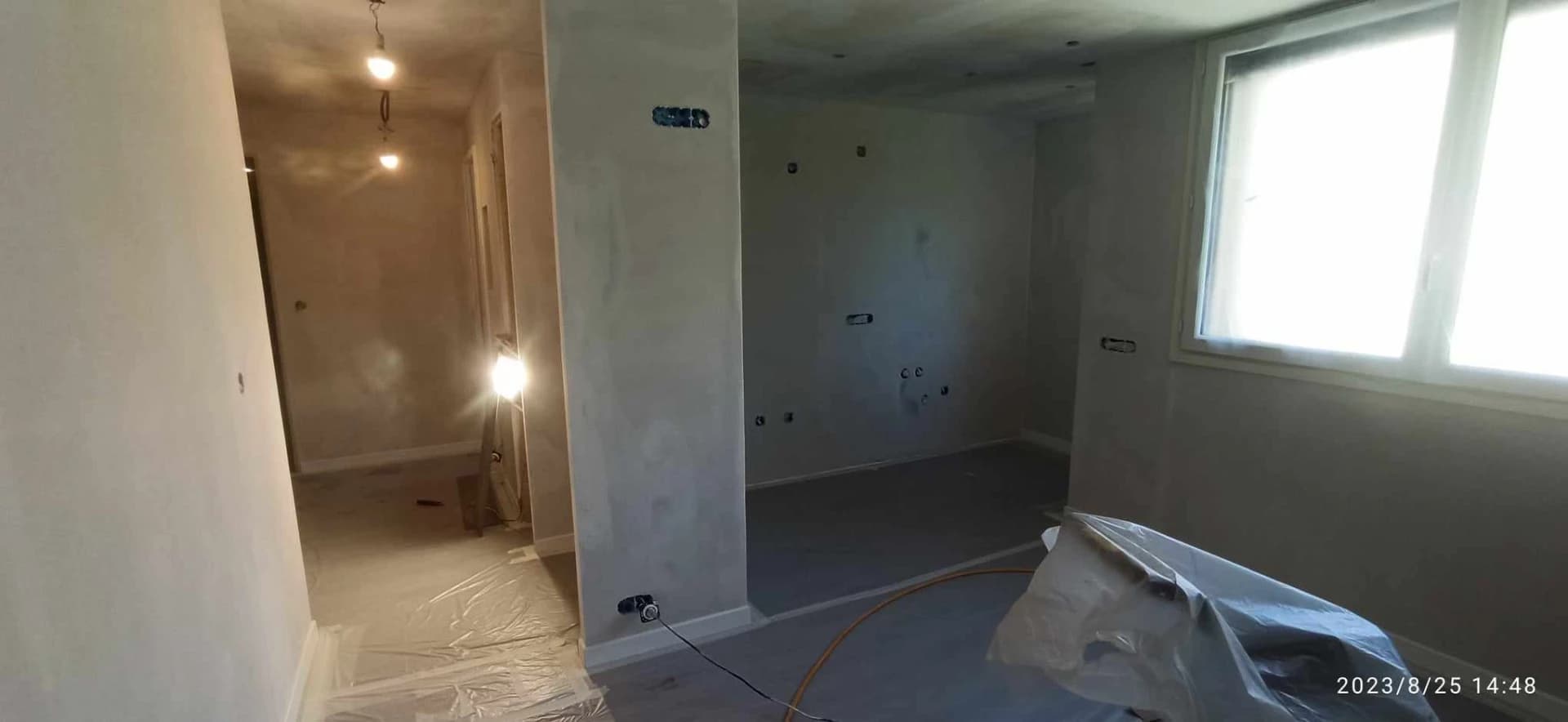 Rénovation d'appartement à St François Longchamp 73130 – vue du chantier 38