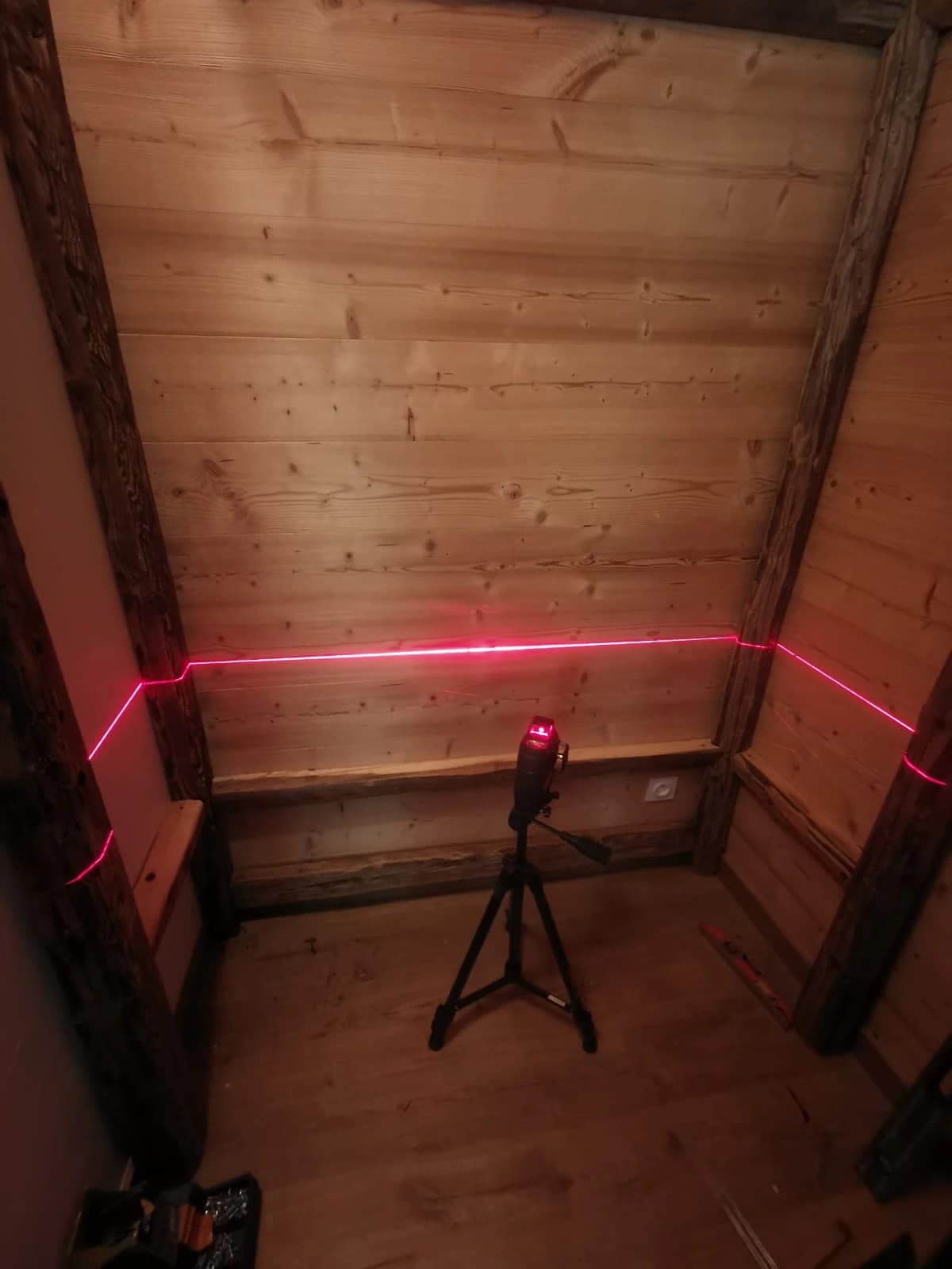 L'ensemble est réglé au laser