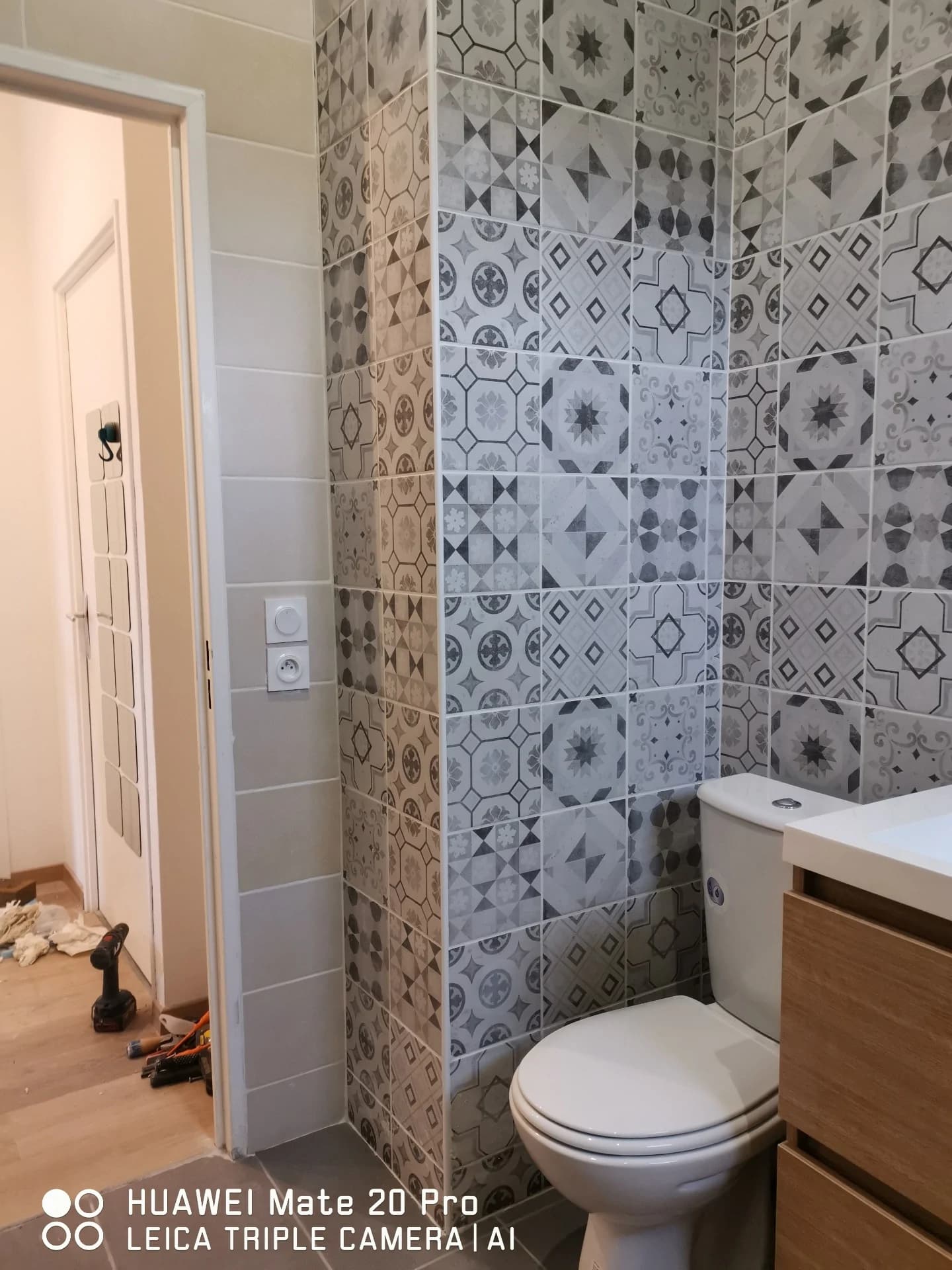 Nos réalisations : Carrelage – exemple de réalisation DOMINDY RÉNOVATION