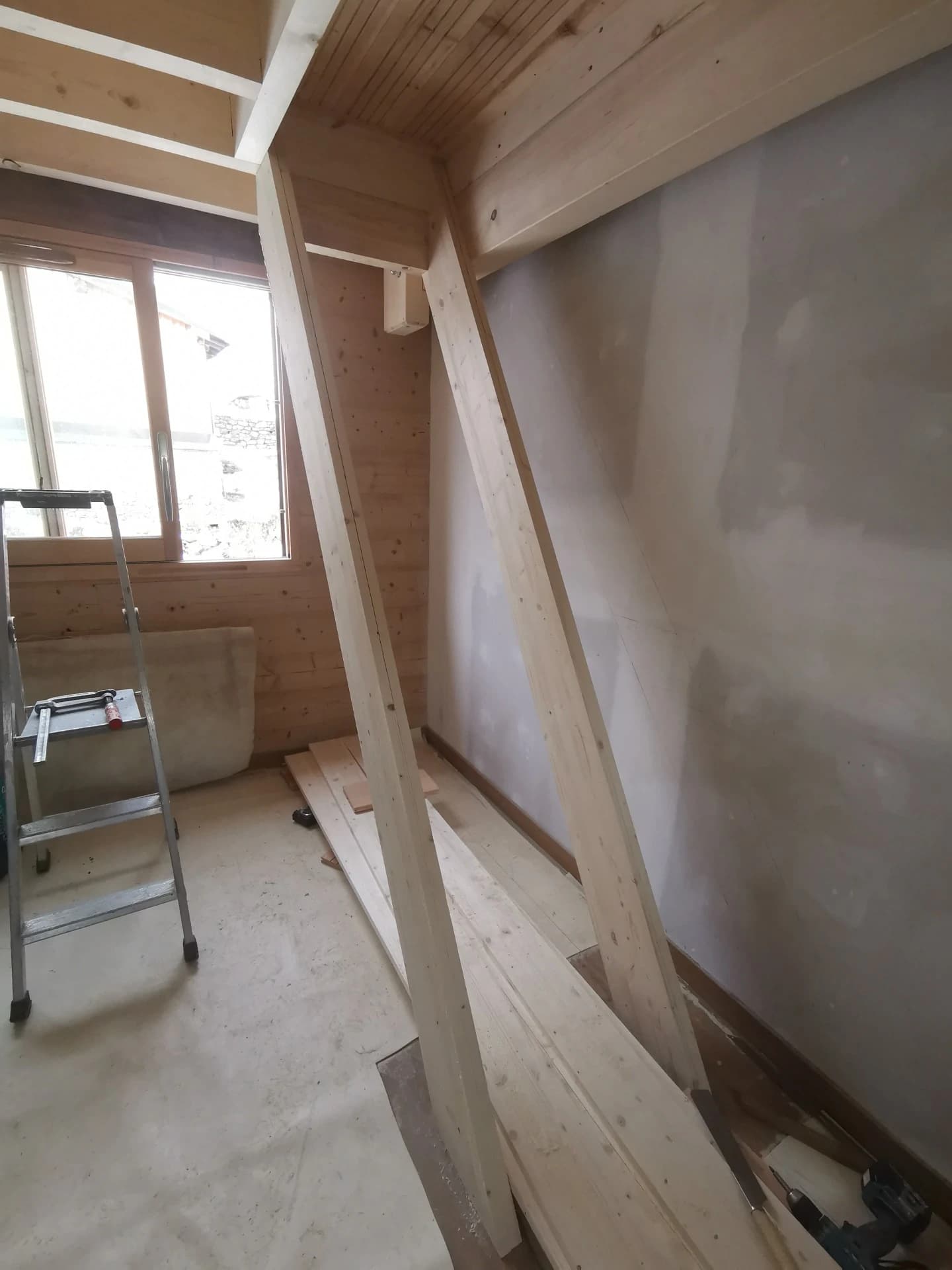 Taille des crémaillères de l'escalier