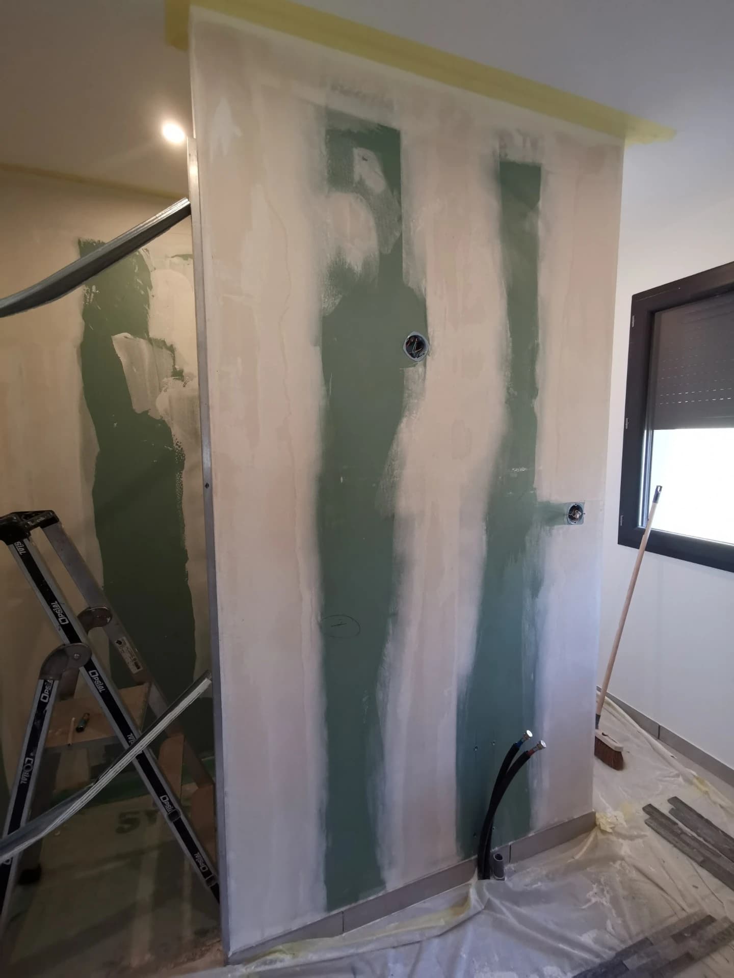 Rénovation salle de bain à Mercury – vue du chantier 3