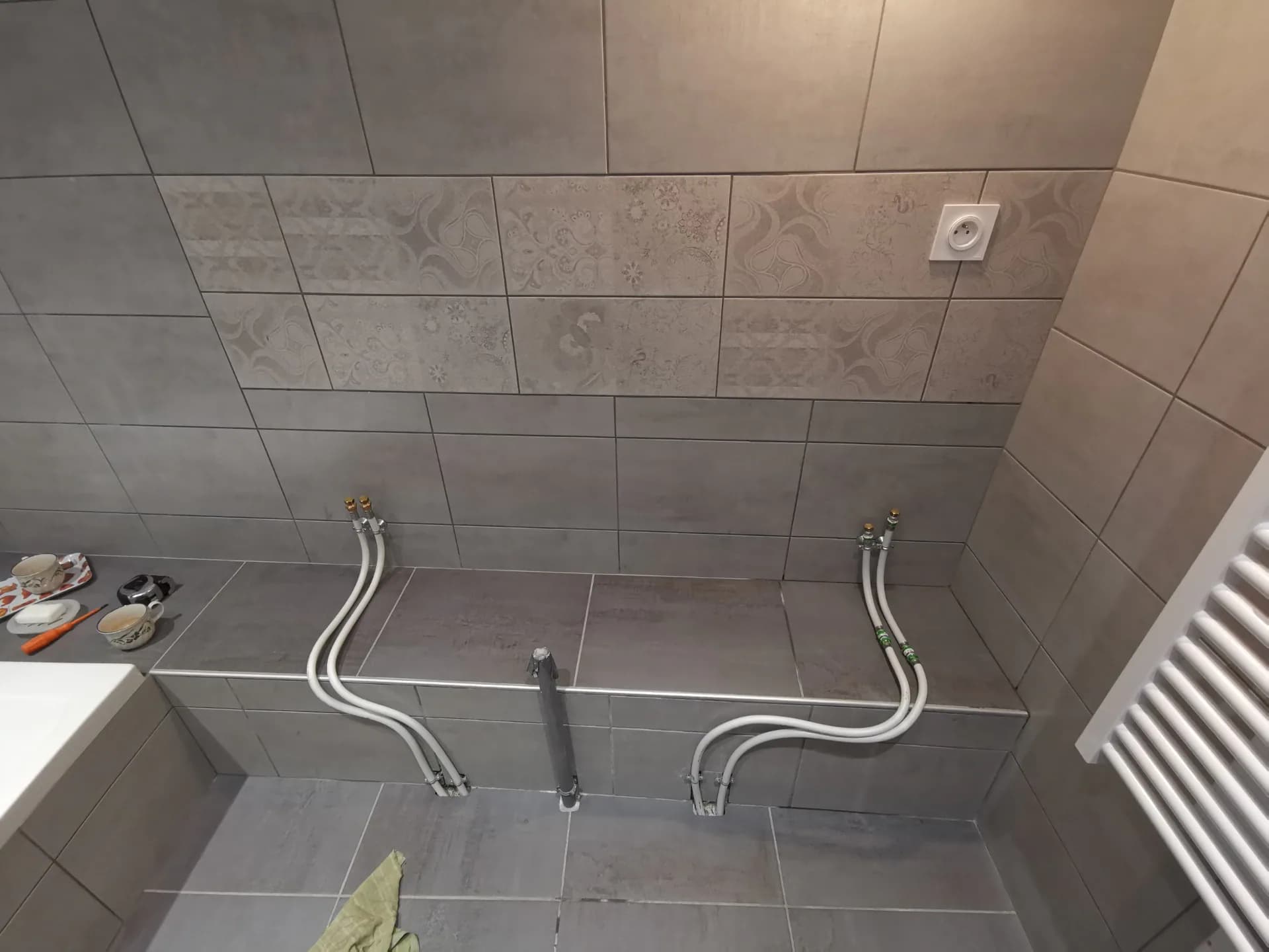 Déplacement des réseaux plomberie