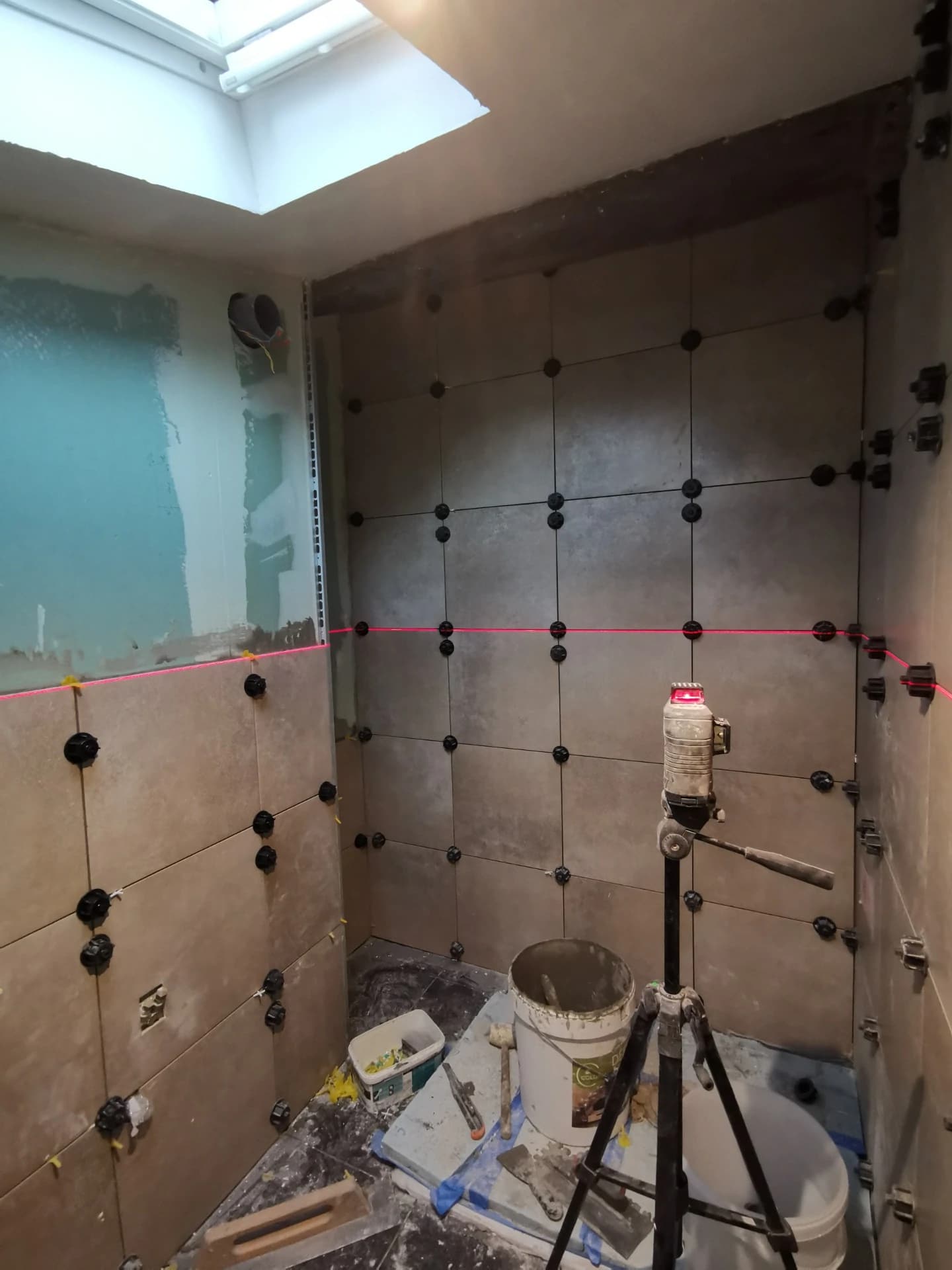 Rénovation salle de bain à Moûtiers – vue du chantier 15