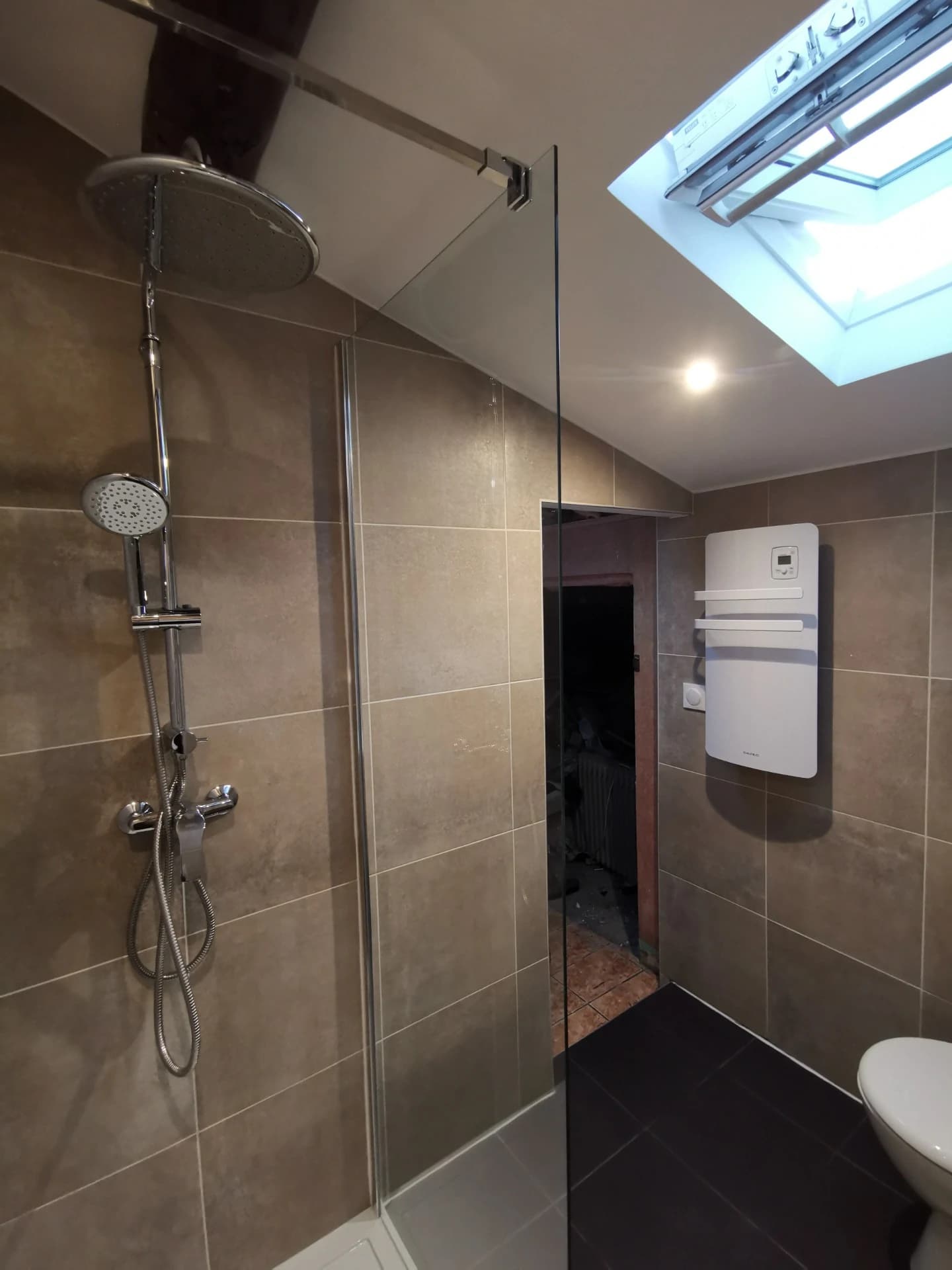 Rénovation salle de bain à Moûtiers – vue du chantier 22