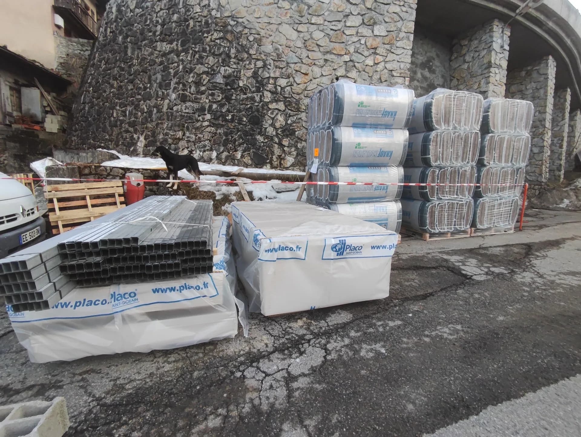 Rénovation d'une ancienne maison à Beaufort (73270) – vue du chantier 30