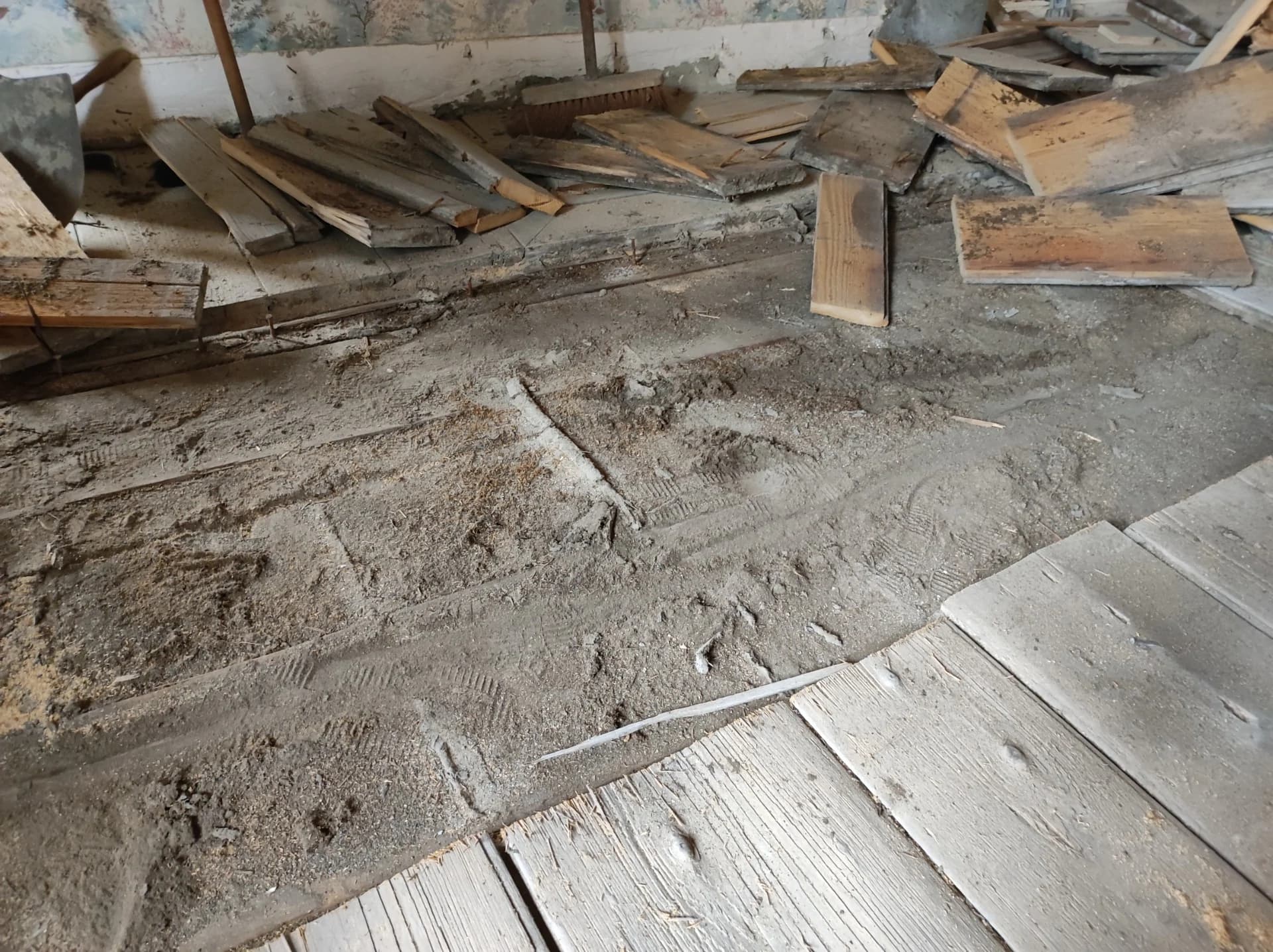 Rénovation d'une ancienne maison à Beaufort (73270) – vue du chantier 33