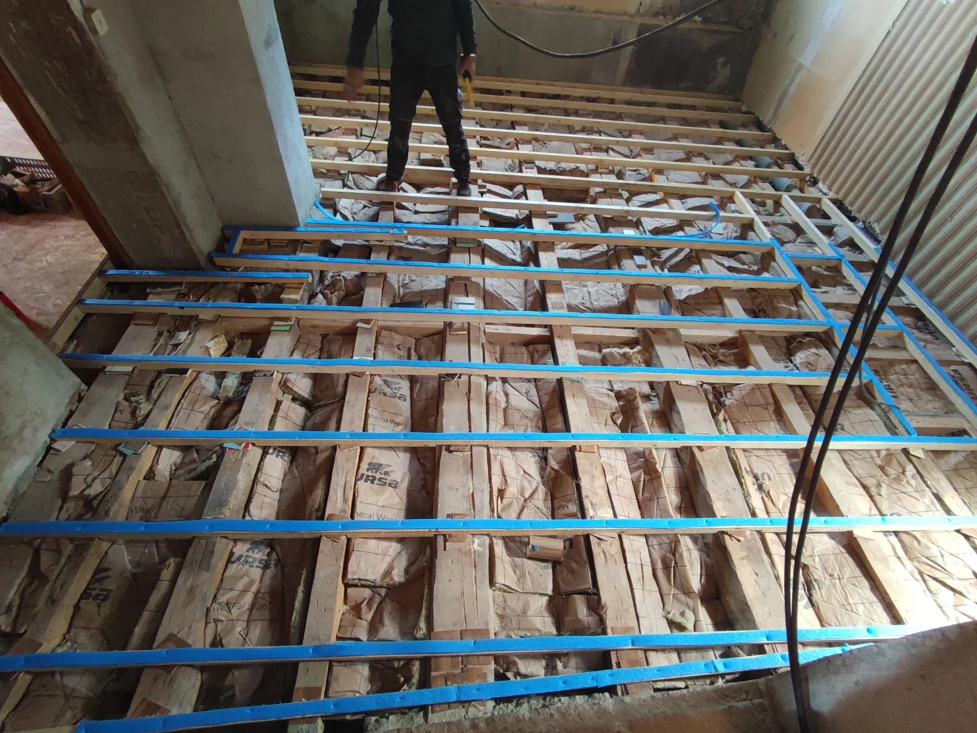 Rénovation d'une ancienne maison à Beaufort (73270) – vue du chantier 47