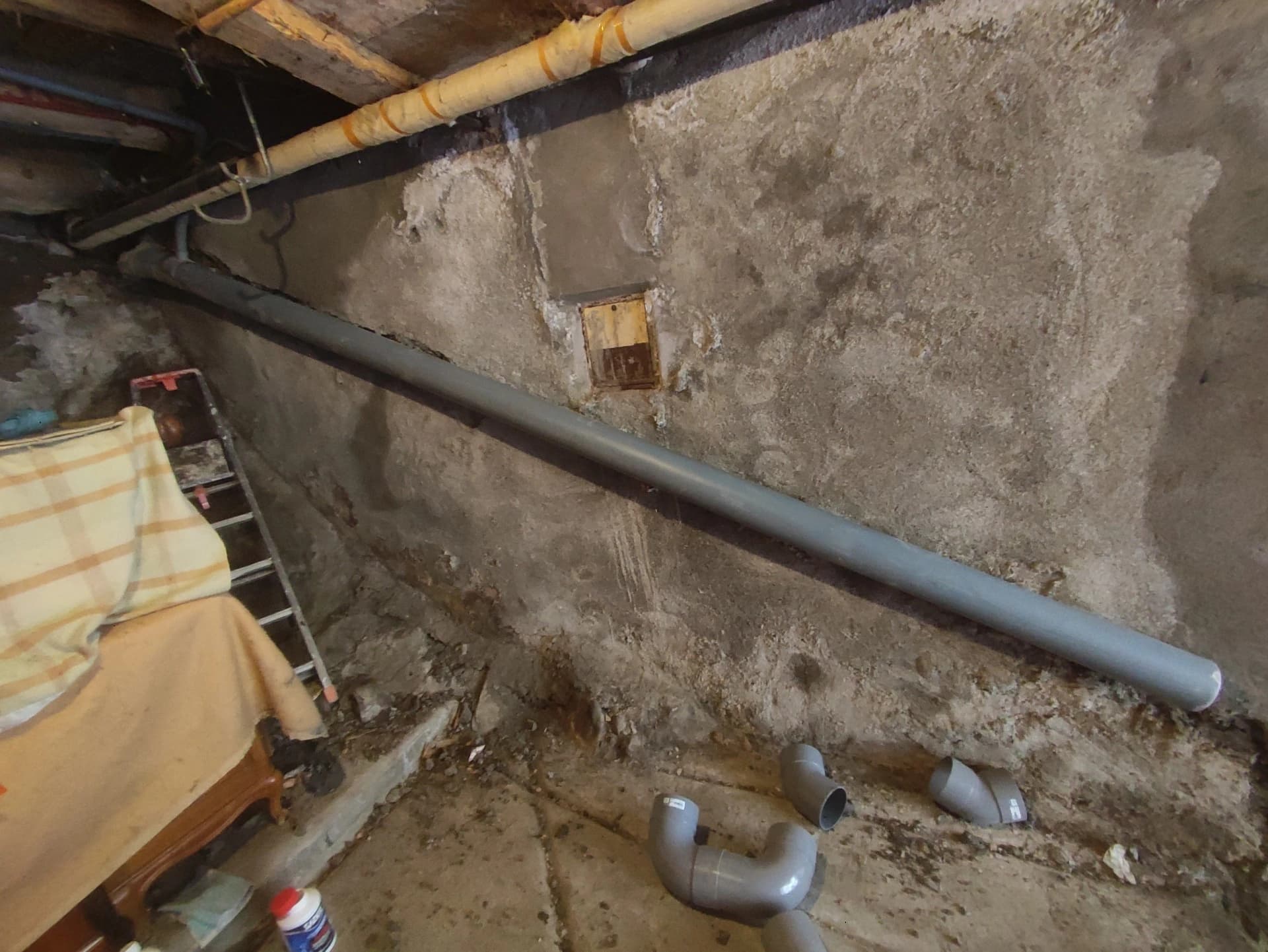 Mise en place des nouveaux tubes