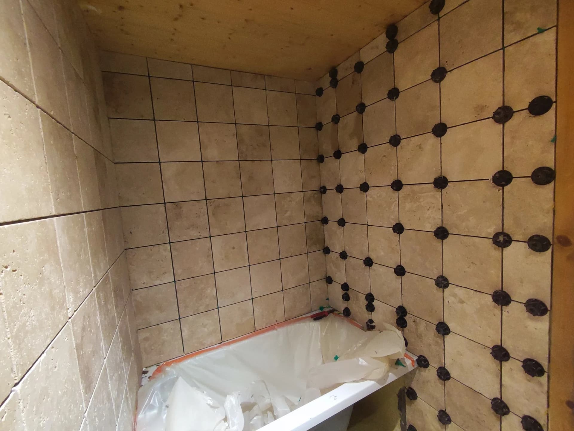 Rénovation salle de bain à Bonneval – vue du chantier 13