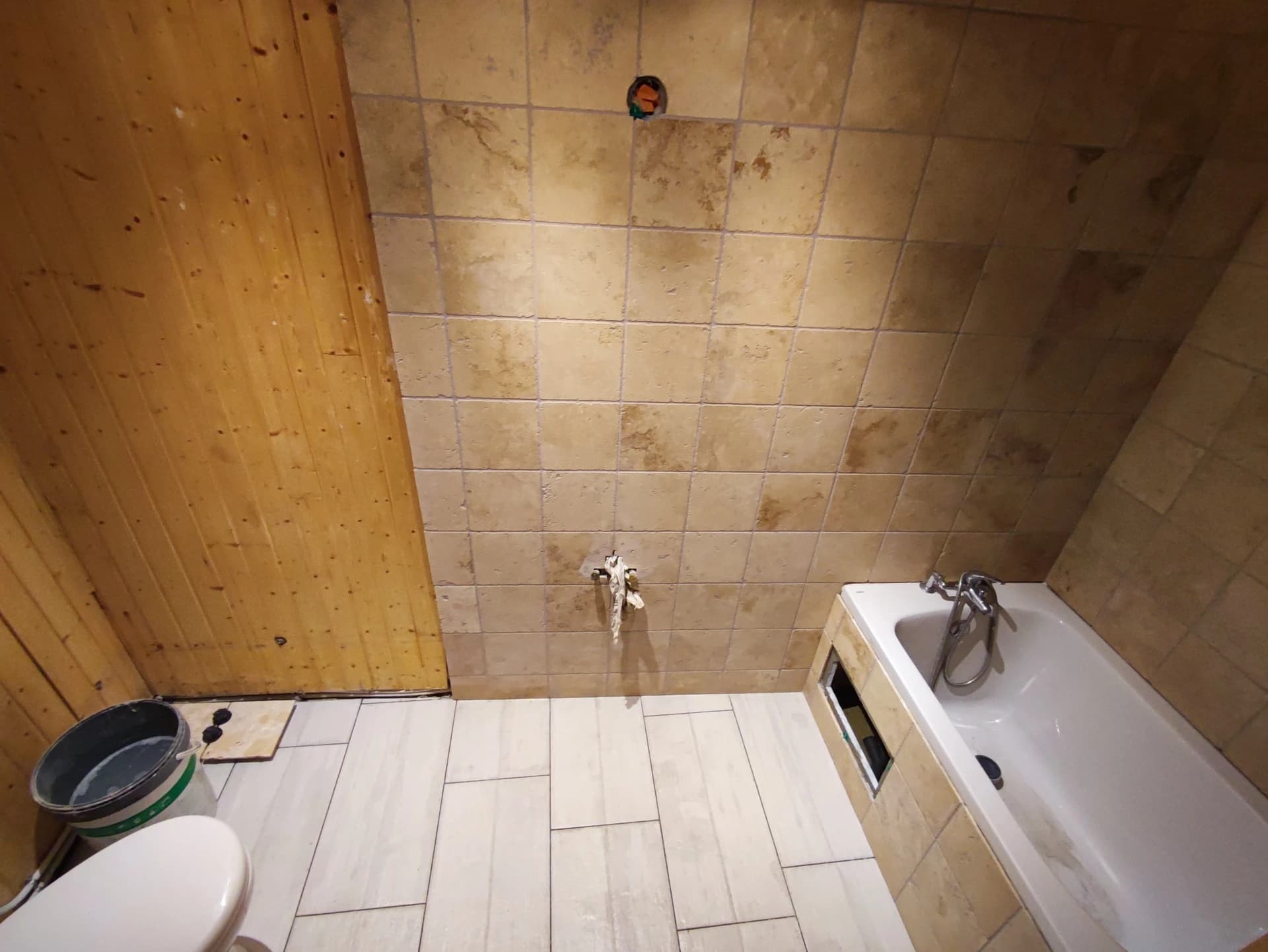 Rénovation salle de bain à Bonneval – vue du chantier 16