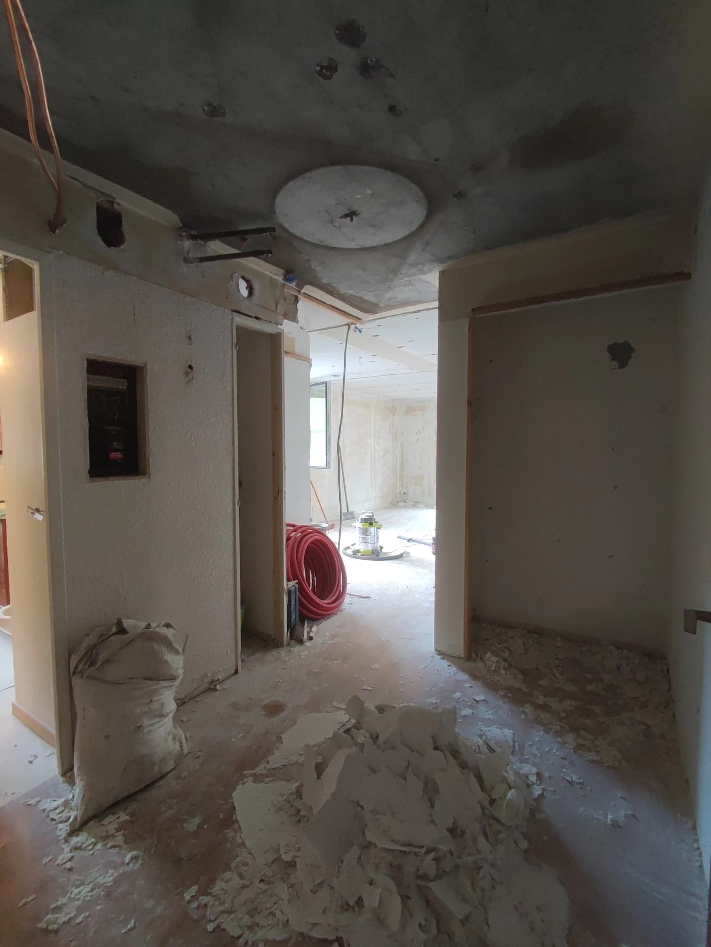 Rénovation d'appartement à St François Longchamp 73130 – vue du chantier 9