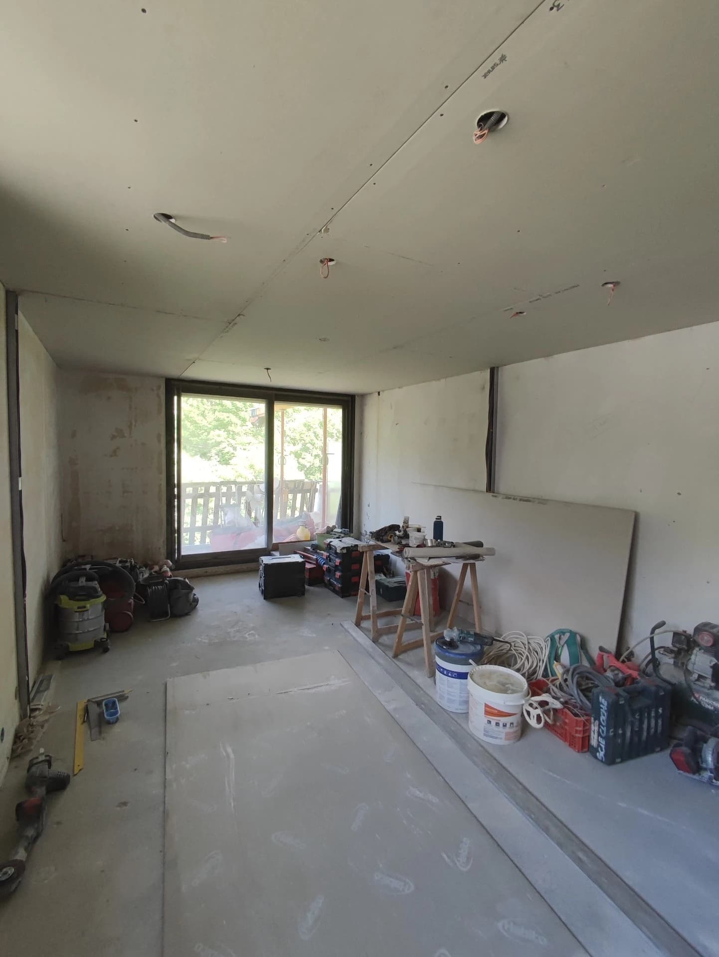 Rénovation d'appartement à St François Longchamp 73130 – vue du chantier 17