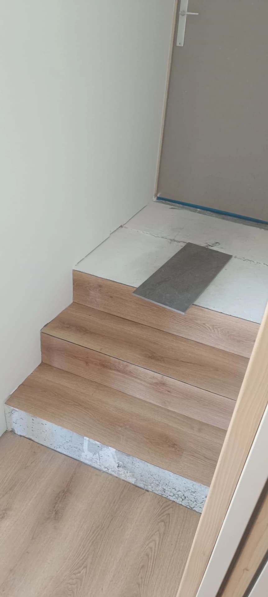 Habillage de l'escalier