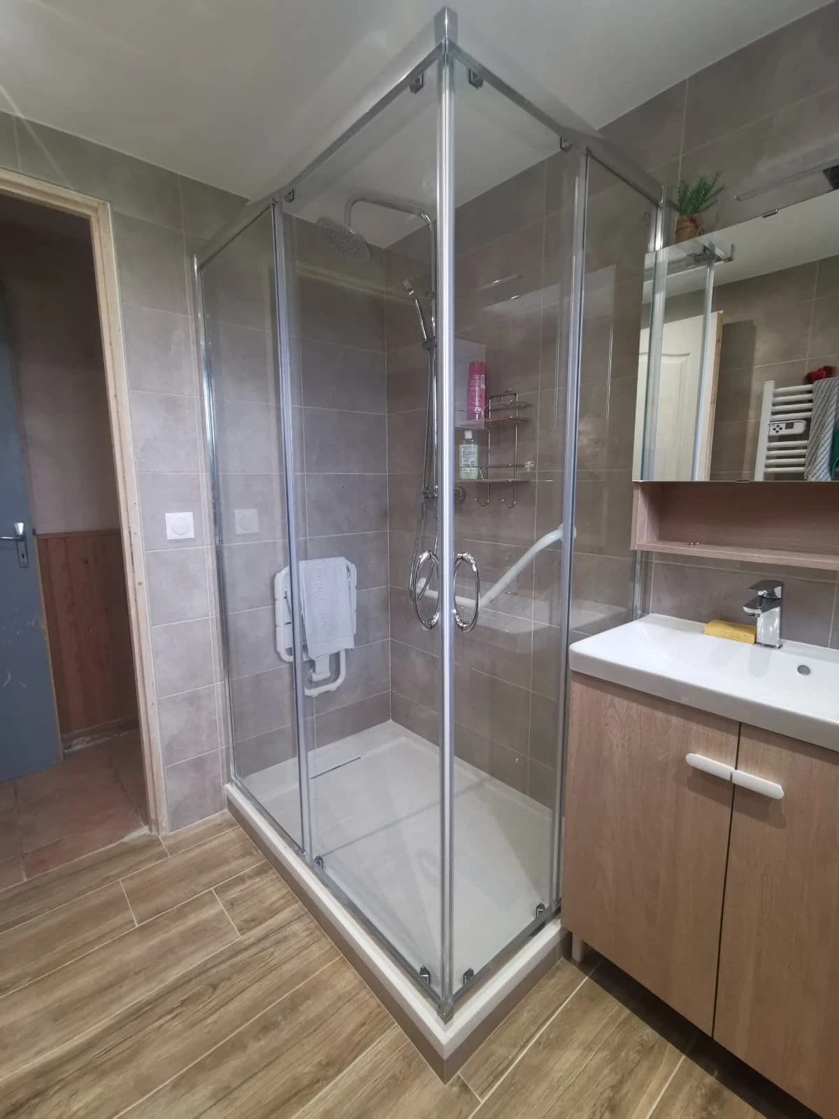 Rénovation salle de bain à Esserts-Blay – vue du chantier 31