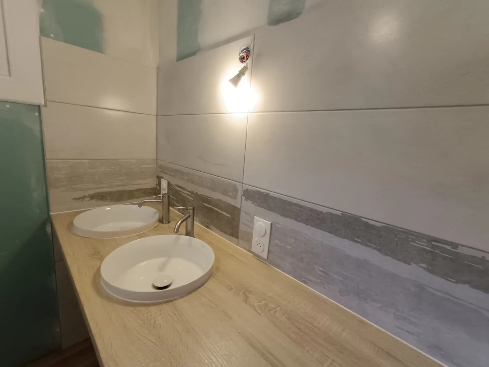 Rénovation salle de bain à Aigueblanche – vue du chantier 36