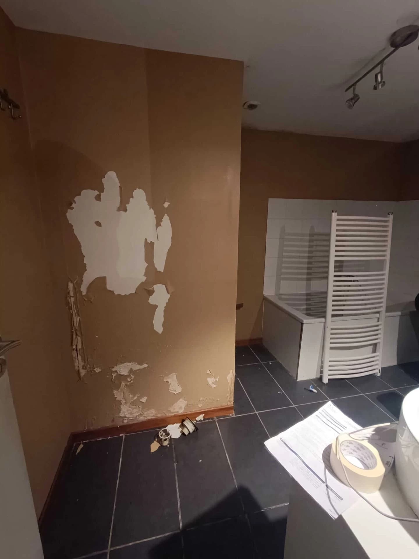 Rénovation salle de bain à Ugine – vue du chantier 6