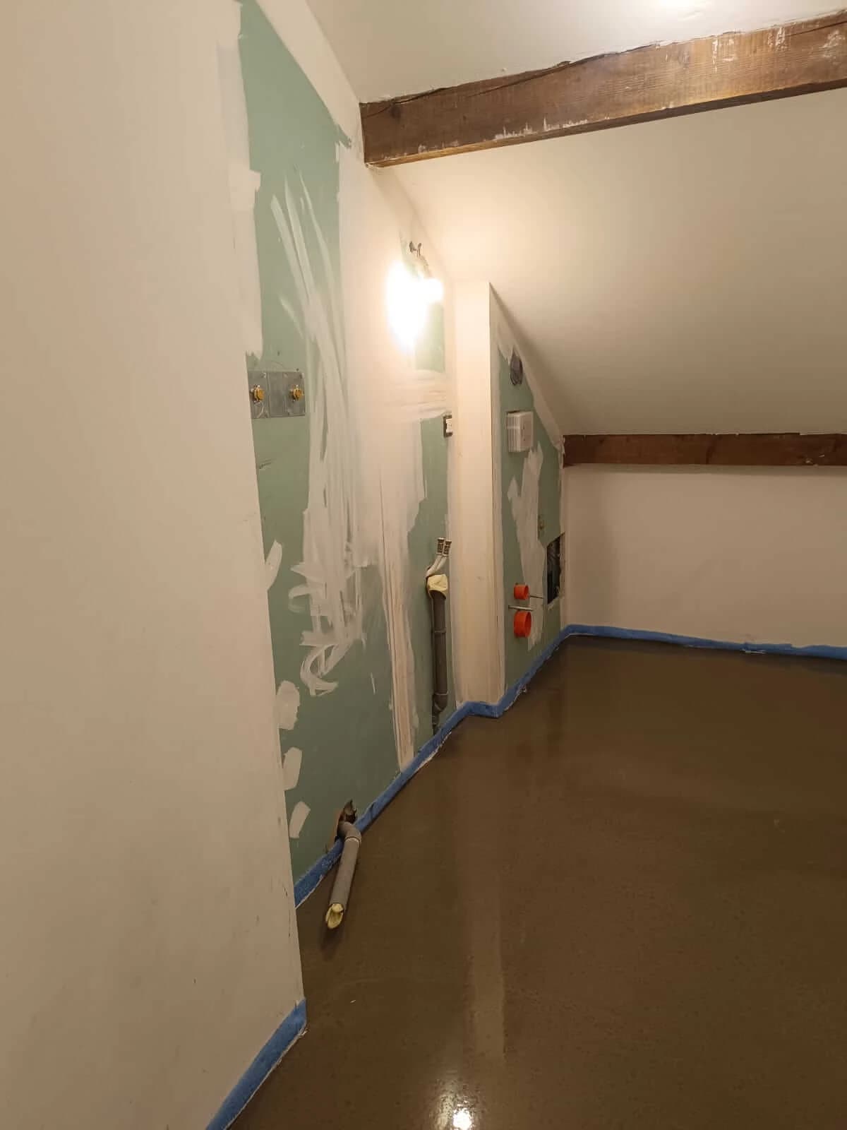 Rénovation salle de bain à Pallud – vue du chantier 6