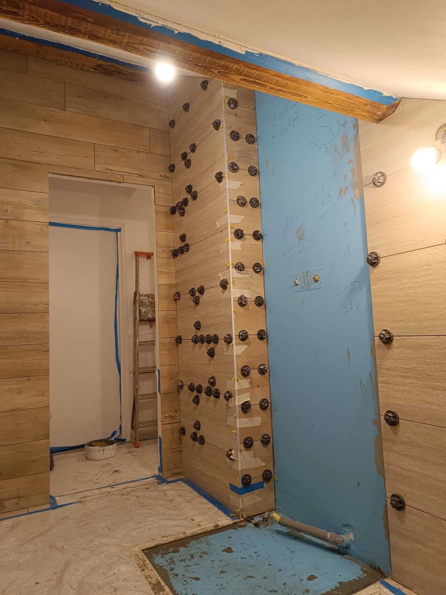 Il ne manque plus que la zone de douche...