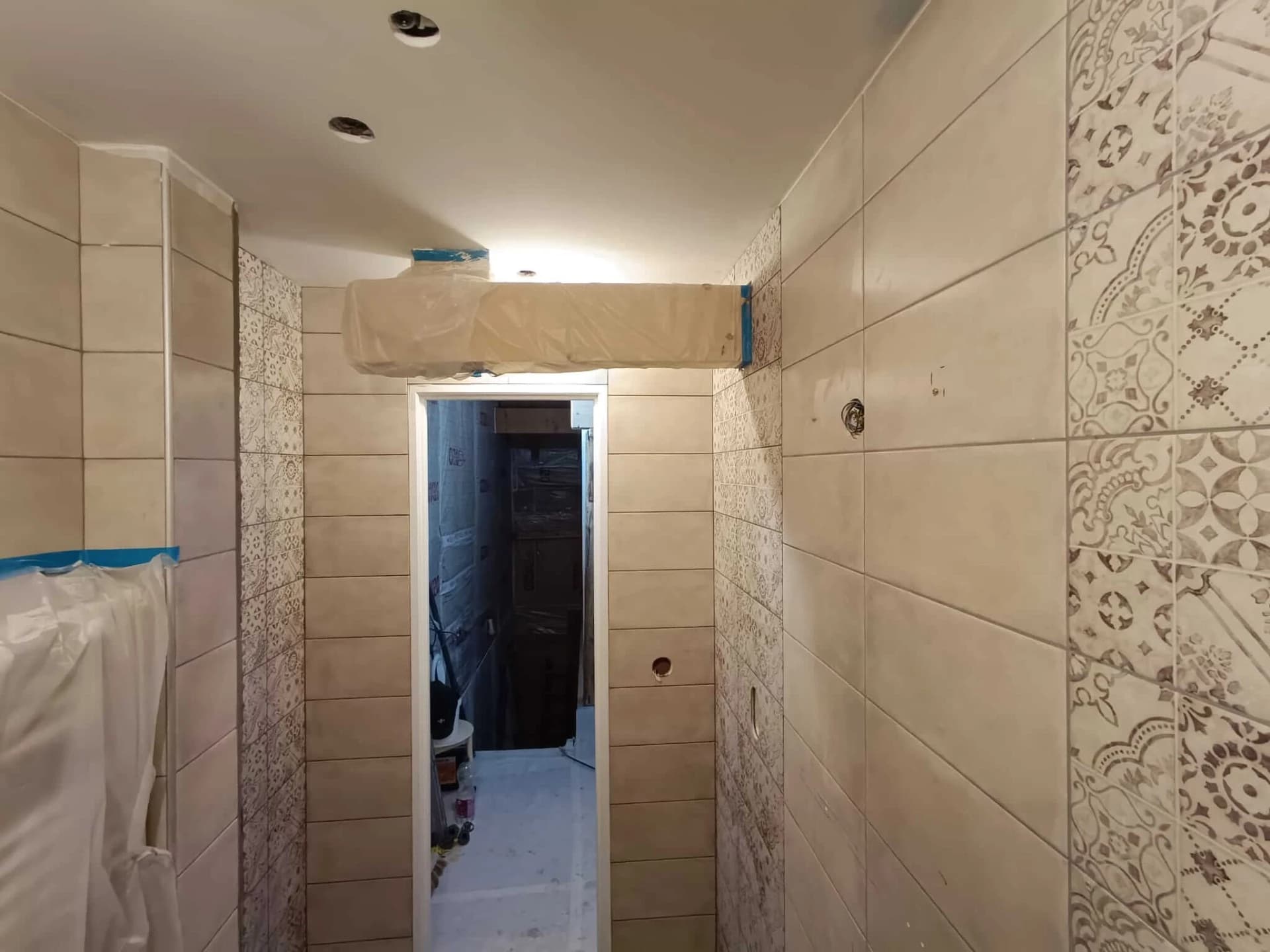 Peinture du plafond