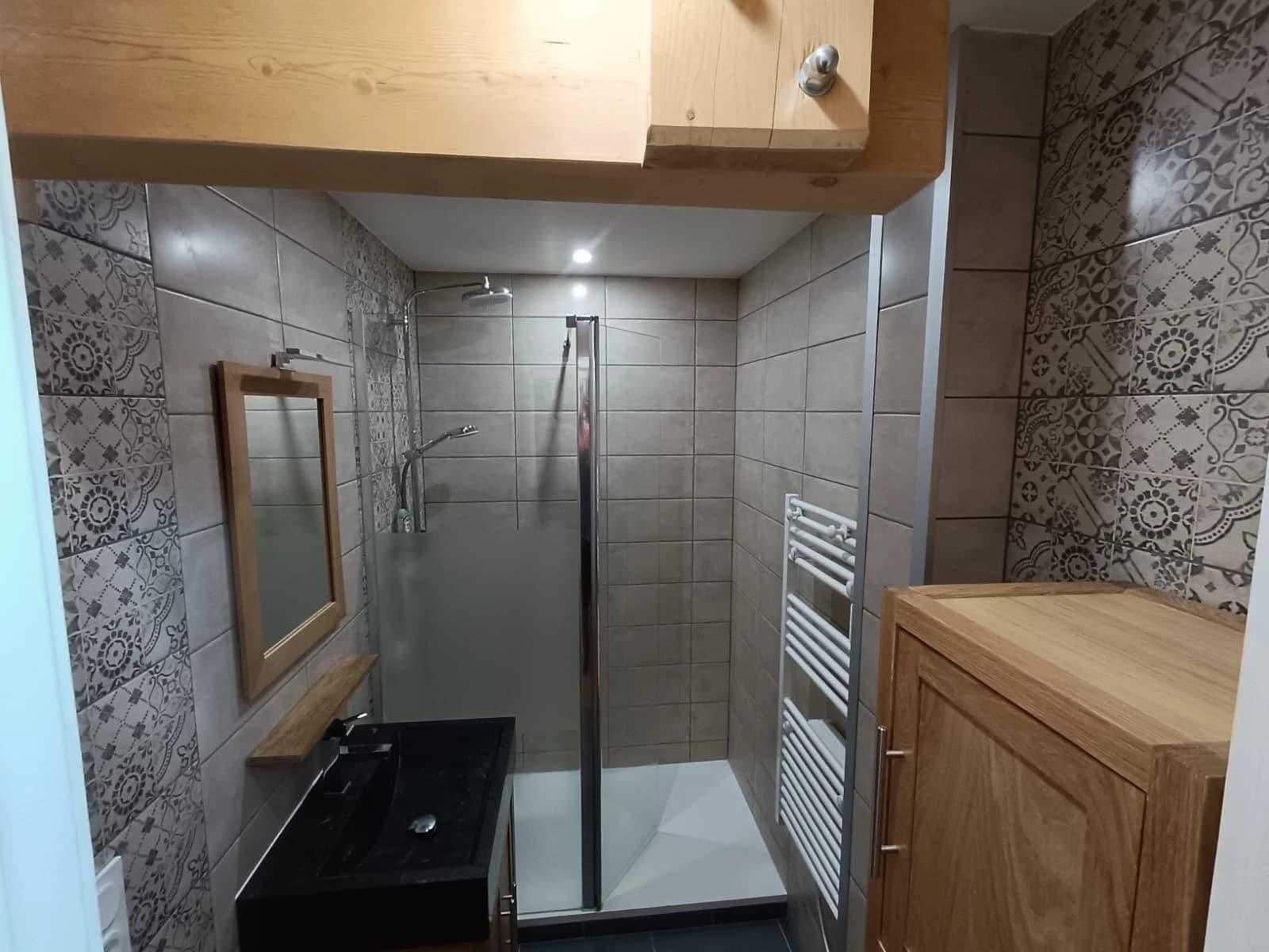Rénovation salle de bain à Celliers – vue du chantier 20
