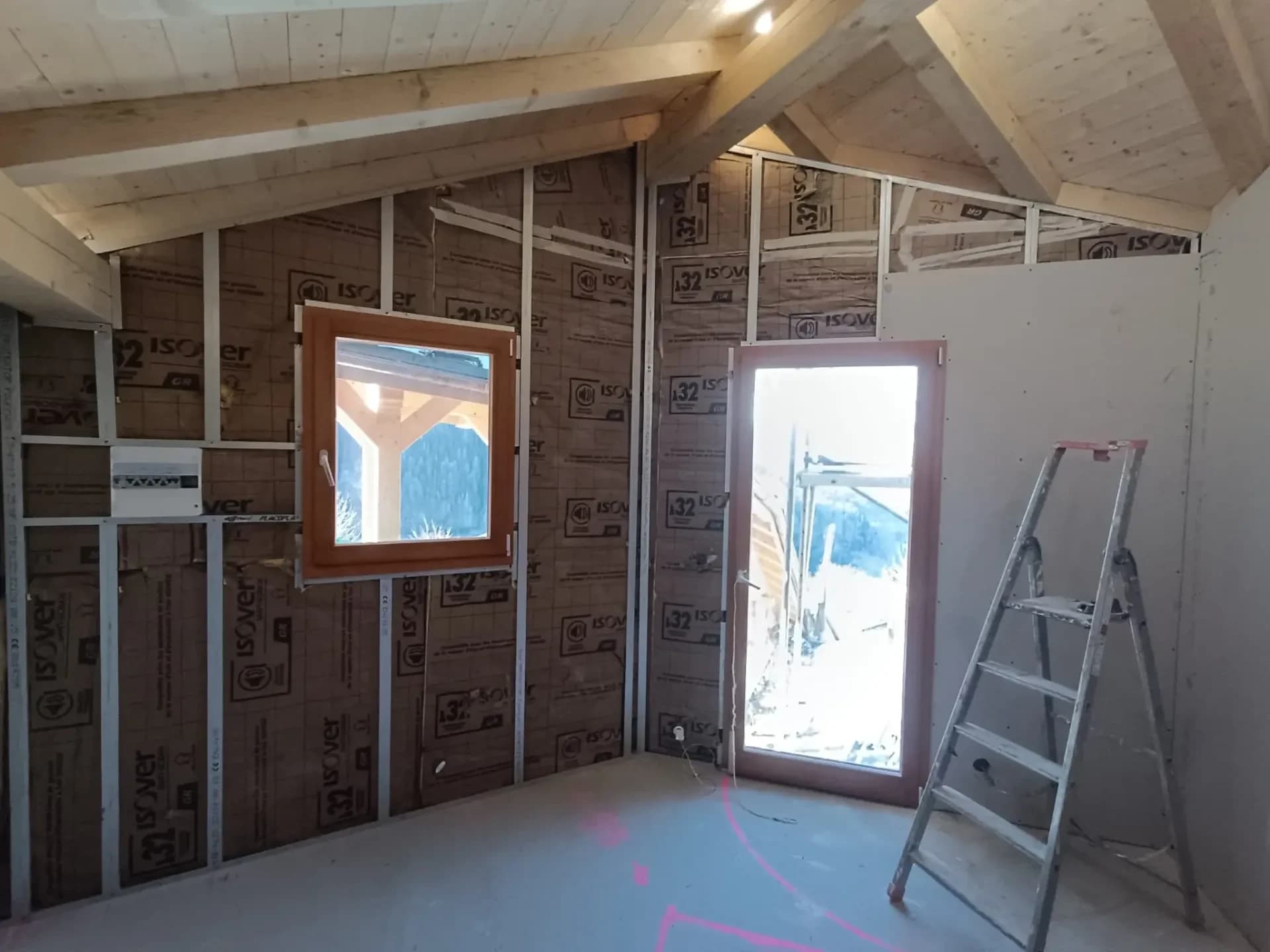 L'extension de Peisey – vue du chantier 24