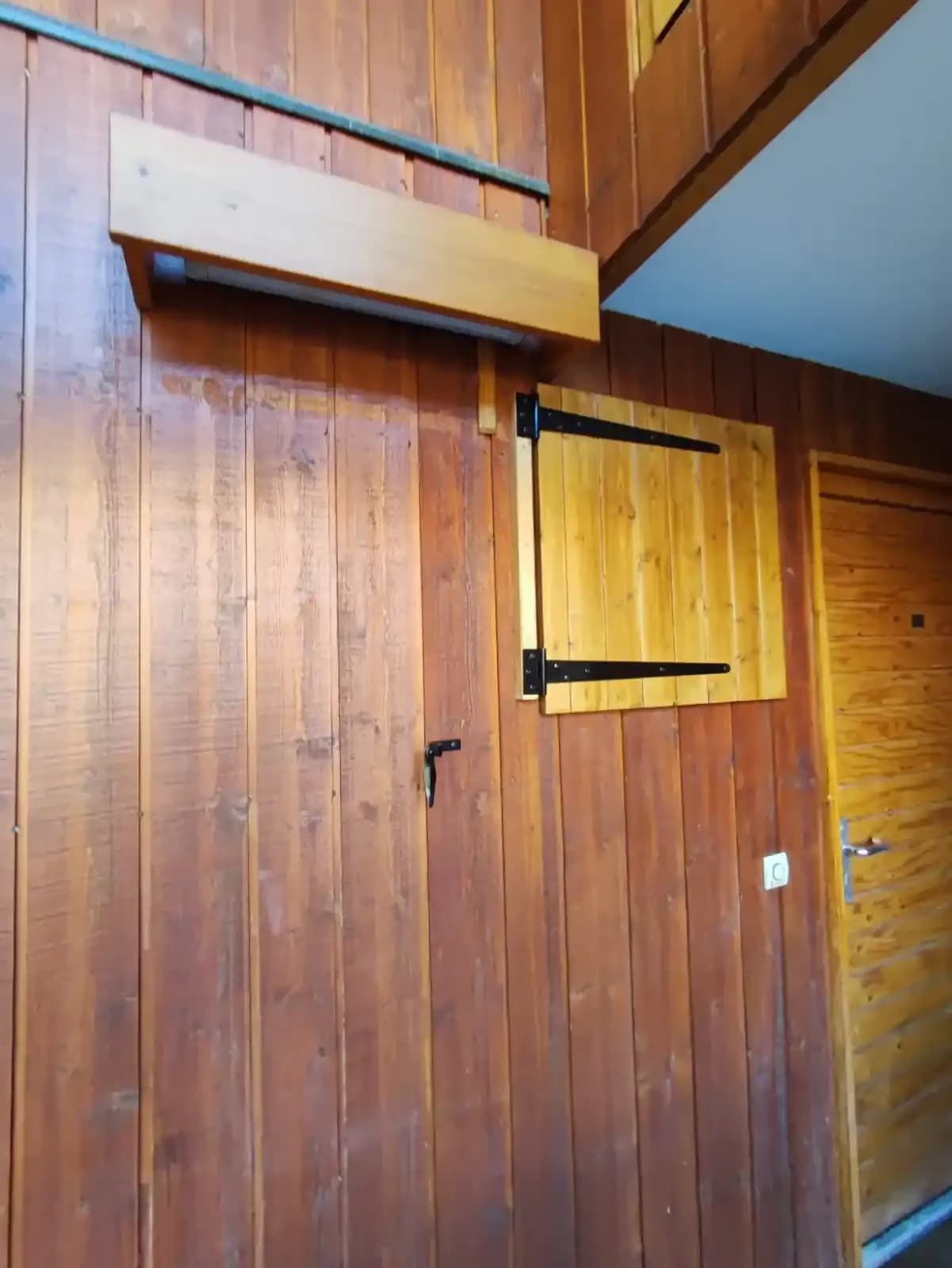 Création de 3 volets bois